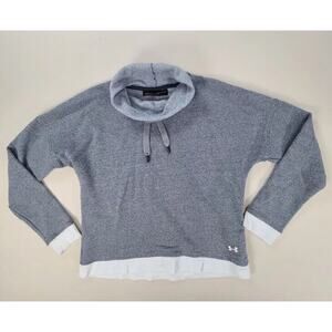 Under Armour Sweater Womens Large Cowl Neck Gray Pullover Long Sleeve‎ Casual